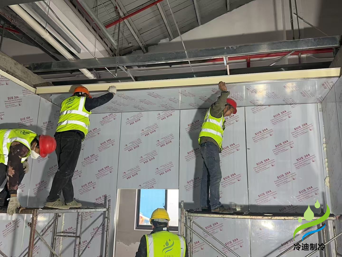 上海奉賢中央廚房冷庫建造案例