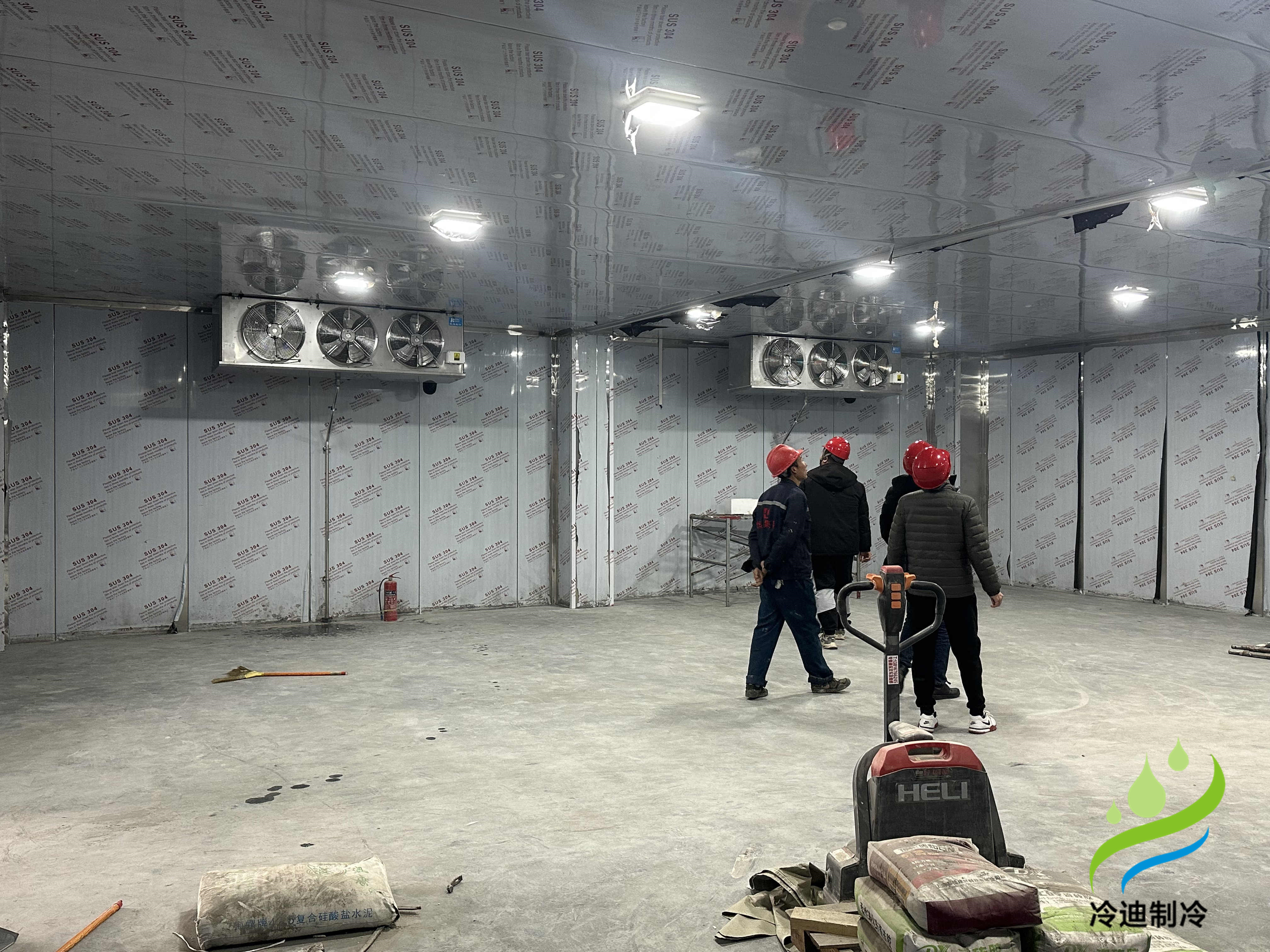 上海奉賢中央廚房冷庫建造案例